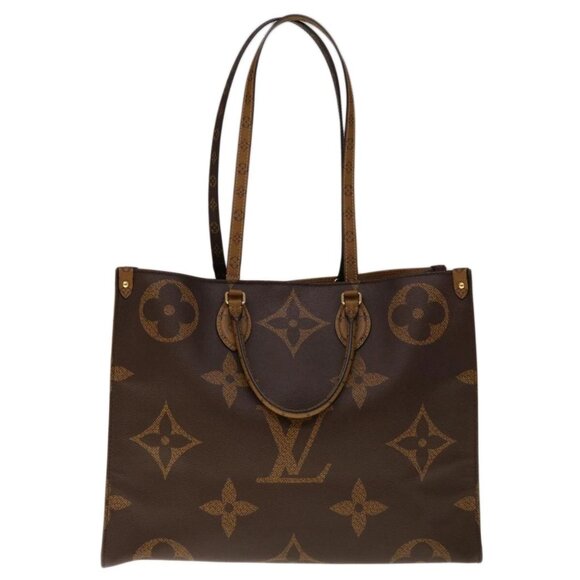 LOUIS VUITTON Monogram Reverse Giant On The Go GM Tote Bag - Picture 2 of 15